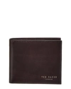 TED BAKER FHILS LEATHER BIFOLD WALLET