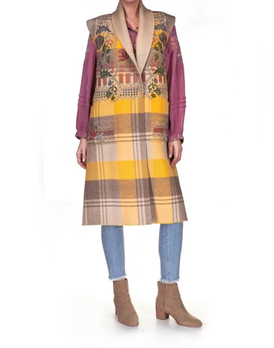 Johnny Was Women's Molly Embroidered Plaid Waistcoat In Multi
