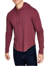 AND NOW THIS MENS WAFFLE KNIT PULLOVER THERMAL SHIRT