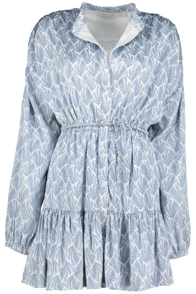 Bishop + Young Cameron Tiered Print Dress In Botonical In Multi