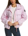 Canada Goose Sinclair Hooded Jacket With Mesh Vent In Pink