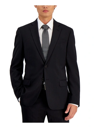 Ax Armani Exchange Mens Wool Slim Fit Two-button Blazer In Multi