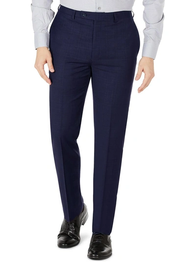 CALVIN KLEIN JAYDEN MENS WOOL BLEND SKINNY FIT SUIT PANTS