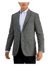 NAUTICA BRANFORD MENS HERRINGBONE MODERN FIT TWO-BUTTON BLAZER