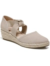 LIFESTRIDE KASCADE WOMENS CANVAS STRAPPY ESPADRILLES