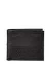 TED BAKER ROMUL TEXTURE CLASH LEATHER BIFOLD WALLET