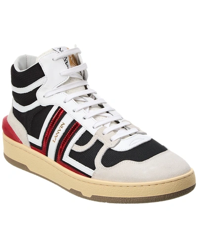 Lanvin Clay High-top Sneakers In Red