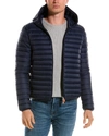 Save The Duck Donald Padded Jacket In Blue