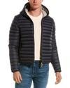 Save The Duck Donald Basic Puffer Jacket In Grey