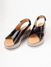 Paloma Barceló Tyler Lory Sandal In Black In Black