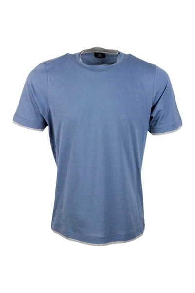 Barba Napoli T-shirts And Polos In Blue