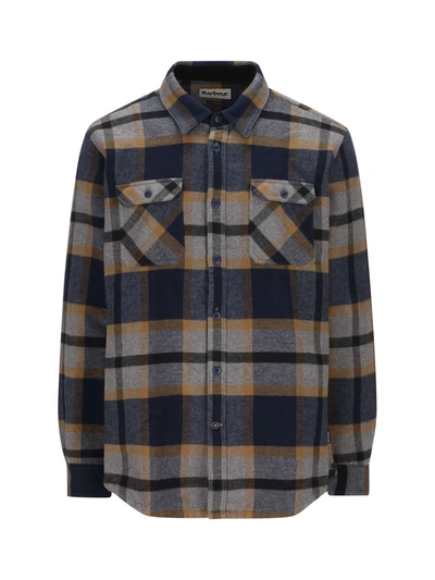 Barbour Shirts In Grey Marl