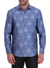 Robert Graham Limited Edition Sovereignty Long Sleeve Button Down Shirt In Blue
