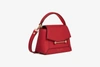 Strathberry Mosaic Nano In Red / Burgundy