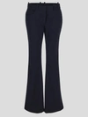 Off-white Midnight Blue Wool Pant In Cobalt Blue