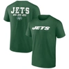 PROFILE PROFILE  GREEN NEW YORK JETS BIG & TALL TWO-SIDED T-SHIRT
