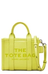 Marc Jacobs The Leather Mini Tote Bag In Limoncello