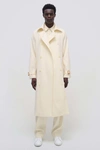 Jonathan Simkhai Clive Trench In Eggshell