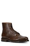 Frye Dylan Cap Toe Boot In Whiskey
