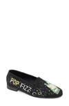 BYPAIGE NEEDLEPOINT CHAMPAGNE FLAT
