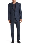 CANALI SIENA SOLID WOOL SUIT