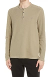 ALLSAINTS MUSE LONG SLEEVE THERMAL HENLEY