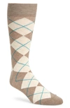 COLE HAAN ARGYLE CREW SOCKS