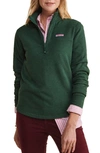 VINEYARD VINES DREAMCLOTH RELAXED HALF ZIP SWEATSHIRT