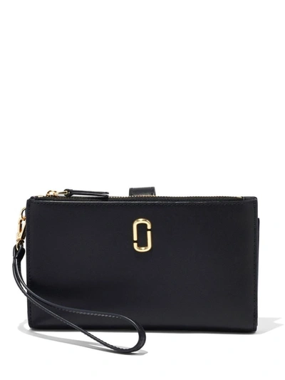 Marc Jacobs The J Phone Wristlet Clutch In Black