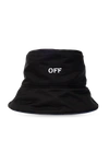 OFF-WHITE OFF-WHITE BLACK REVERSIBLE BUCKET HAT