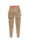 DSQUARED2 DSQUARED2 BEIGE ‘SEXY CARGO FIT’ TROUSERS