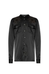 DSQUARED2 DSQUARED2 BLACK SEQUINNED SHIRT