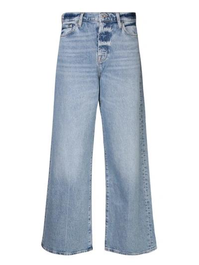 7 For All Mankind Zoey Wide Leg Light Blue Jeans