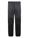 Msgm Cotton-blend Trousers In Blue
