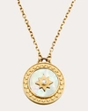 Elizabeth Moore Women's Celestial 14k Yellow Gold, Mother-of-pearl, & Diamond Pendant Necklace
