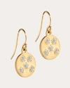 Elizabeth Moore Women's Circle Of 5th's 18k Yellow Gold & Diamond Drop Earrings