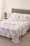 WOVEN & WEFT WOVEN & WEFT PRINTED PLUSH VELOUR SHEET SET