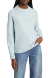 CLOSED RIB DETAIL CREWNECK SWEATER