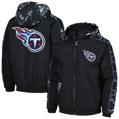 Starter Black Tennessee Titans Thursday Night Gridiron Full-zip Hoodie