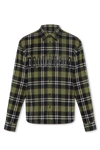 DSQUARED2 DSQUARED2 GREEN CHECKED SHIRT
