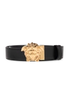 VERSACE VERSACE BLACK REVERSIBLE BELT