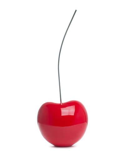 Finesse Decor Small Bright Red Cherry Sculpture 18