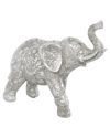 Peyton Lane Elephant Engraved Sculpture In Silver