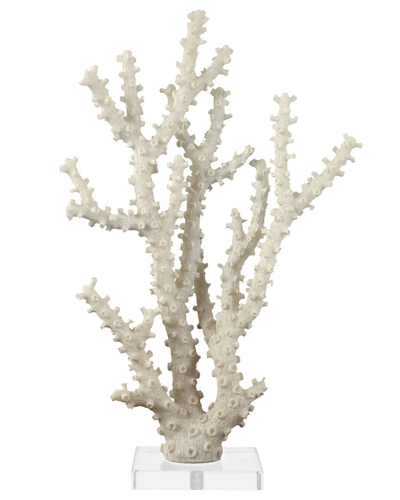 Peyton Lane Decorative Coral Sculpture In Cream