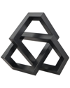 Peyton Lane Geometric Abstract Sculpture In Black
