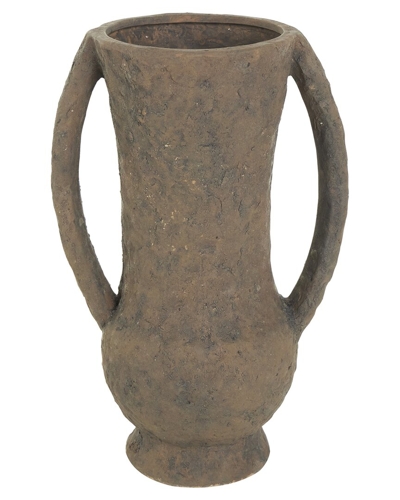 Peyton Lane Ceramic Handmade Textured Amphora Vase