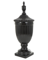 Peyton Lane Ceramic Decorative Jar In Black