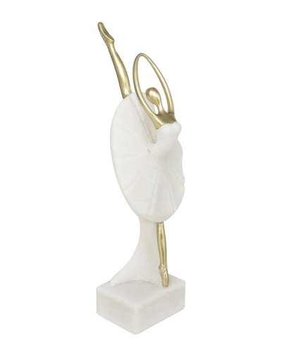 Peyton Lane Dancer Decorative Sculpture In Cream