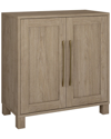 Abraham + Ivy Chabot 28in Wide Rectangular Accent Cabinet In Grey