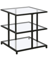Abraham + Ivy Greenwich 22in Square Side Table